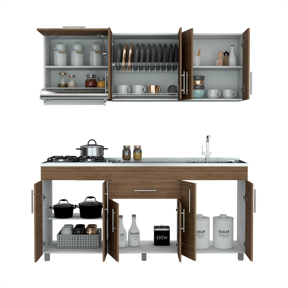 Cocina Moderno Modular 180 Moderno Madera Aglomerada img #4