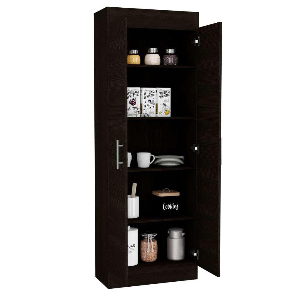 Alacena Nepal Wengue 60 Cm Con Dos Puertas