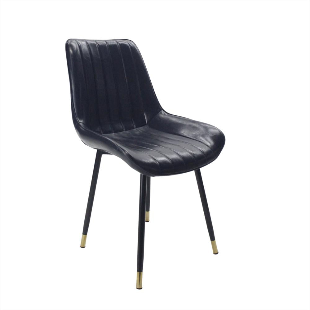 Comedor Genova En Marmol Negro 4 Puestos Silla Negra img #4