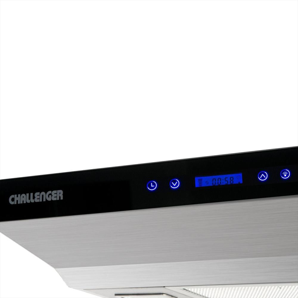 Campana Horizontal Acero / Cristal 60 Cm 3 Velocidades img #3