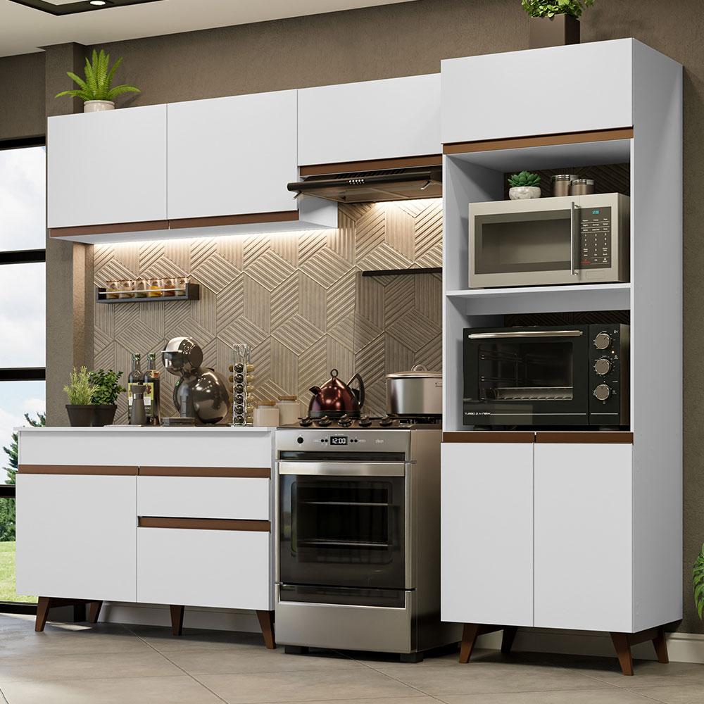 Cocina Integral Reims 2.60M Blanco 09