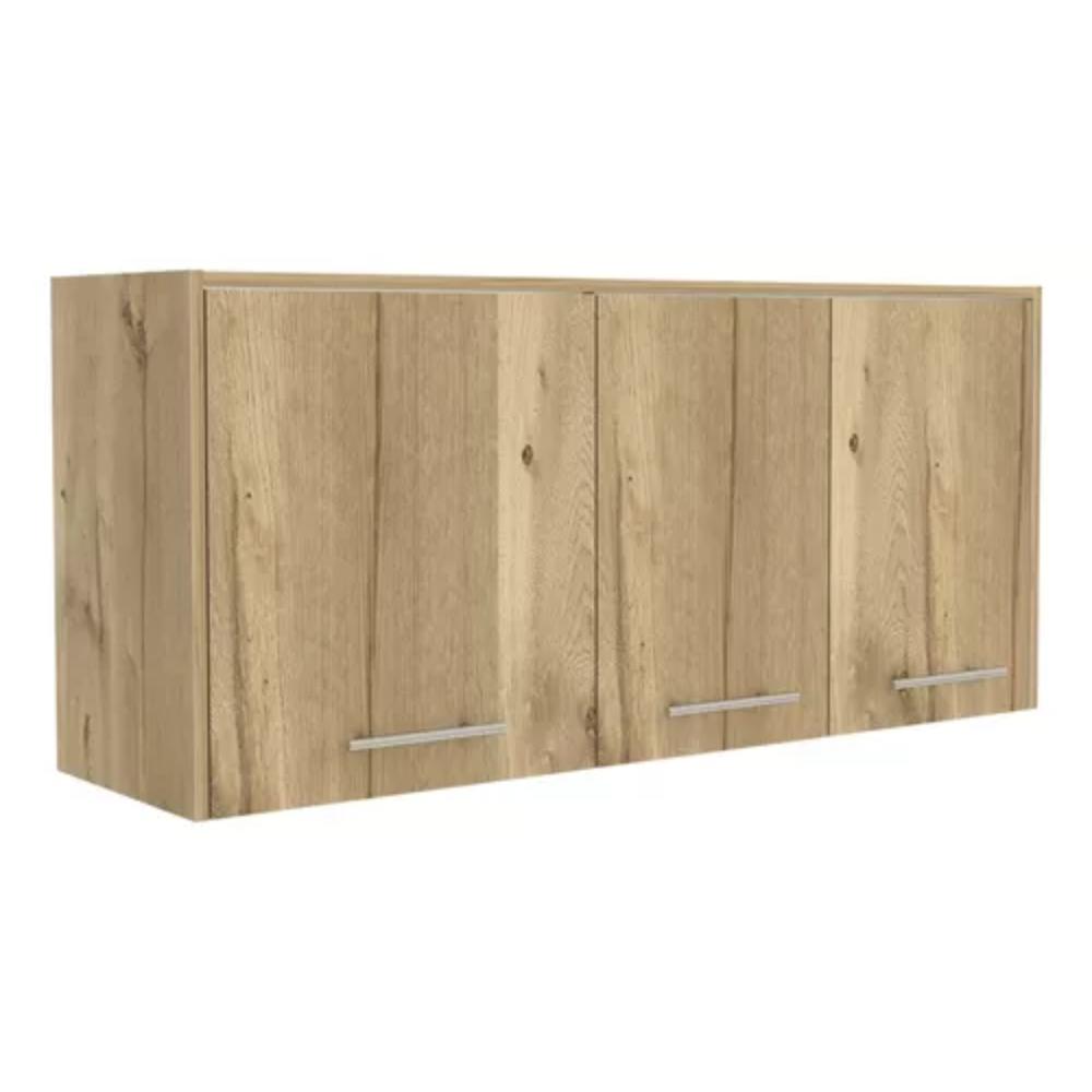 Gabinete Superior Cocina Color Café Claro Y Blanco Vainilla Muebles Hogar Decoracion