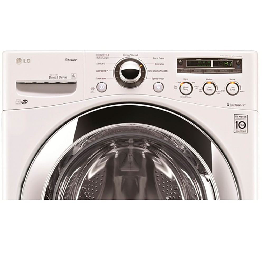 Lavadora Carga Frontal 40Lbs 18Kg 6Motiondd Blanca img #3