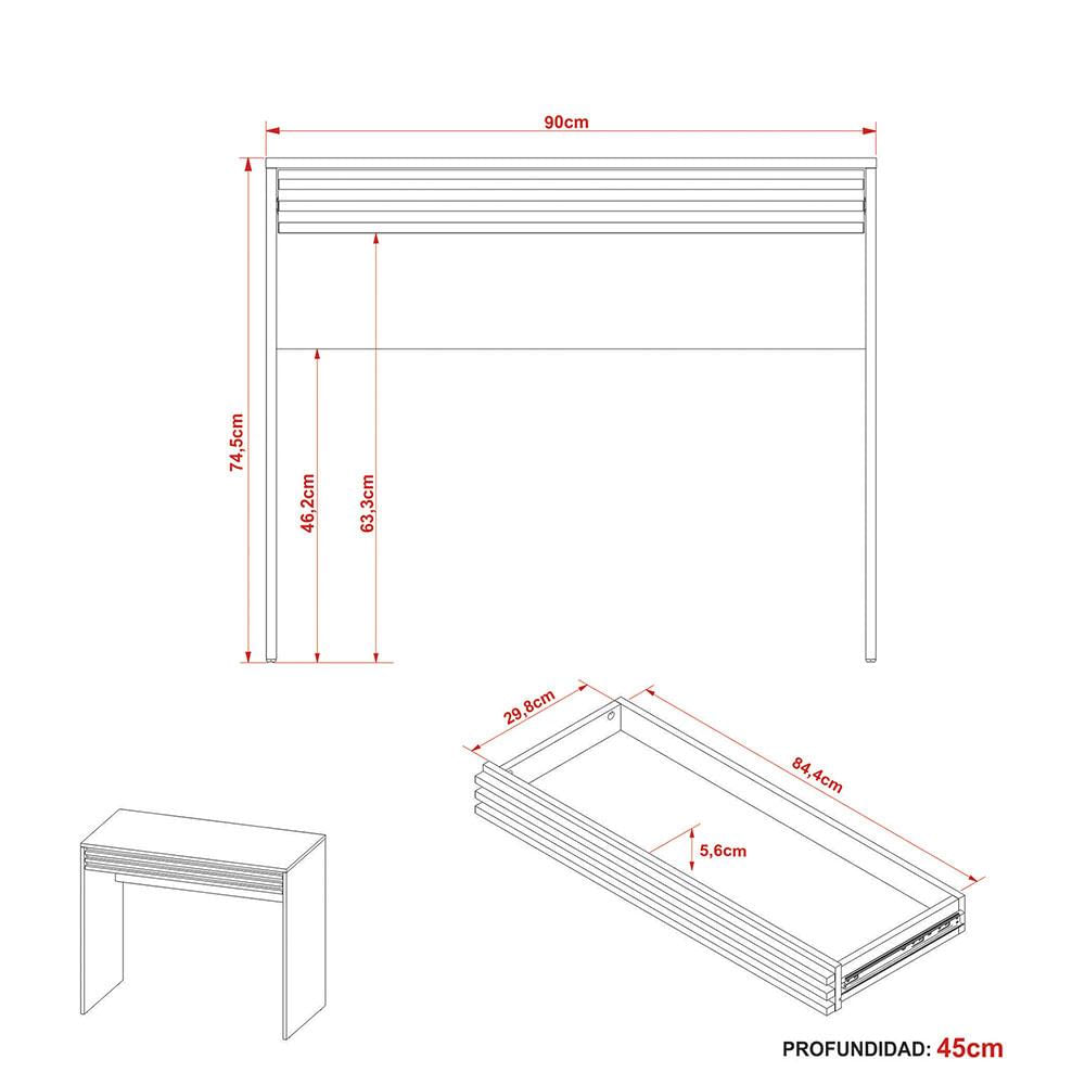 Escritorio Asunción Almendra img #5