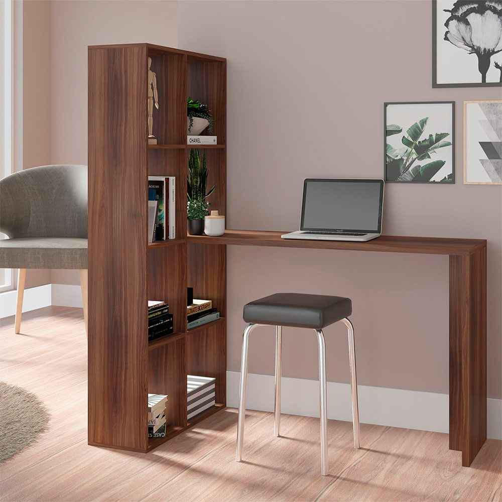 Escritorio Estante Lady Café img #3