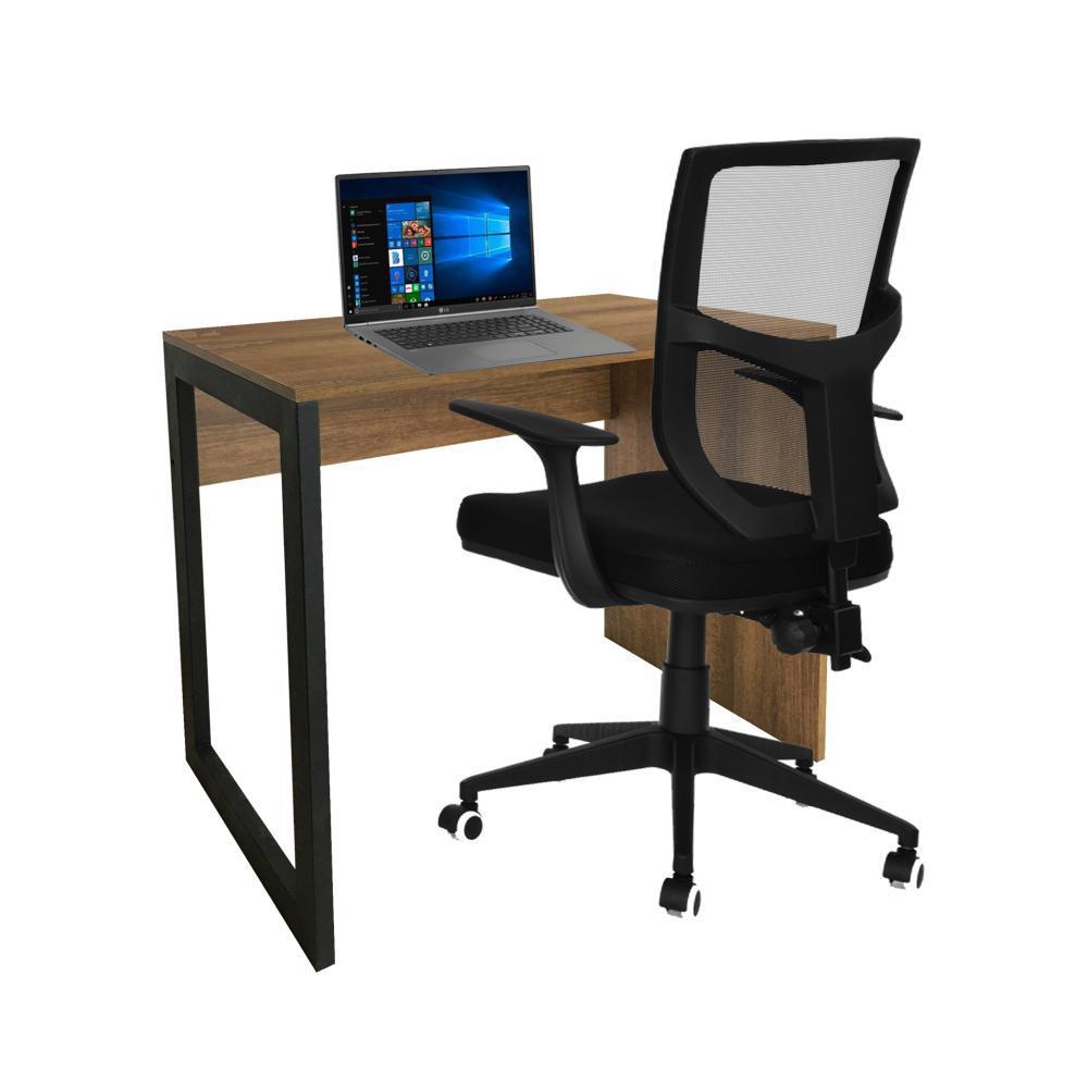 Escritorio New York Amaretto 80 Cm Minimalista
