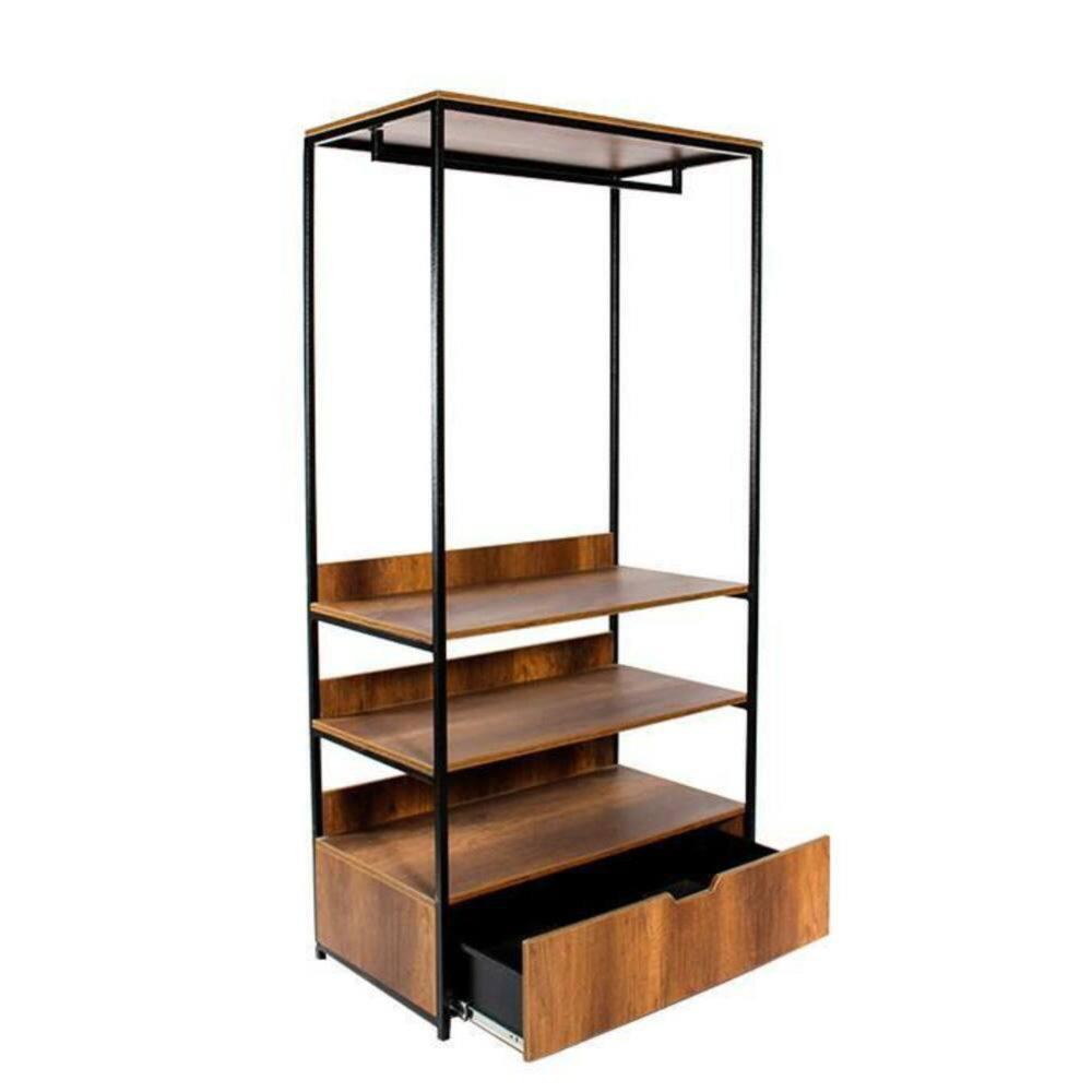 Closet Abierto Brooklyn Oak