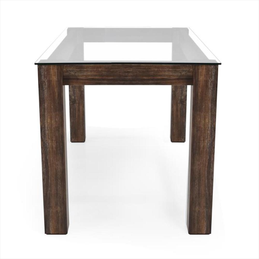 Mesa Comedor 6 Puestos Vidrio Templado Rectangular img #2
