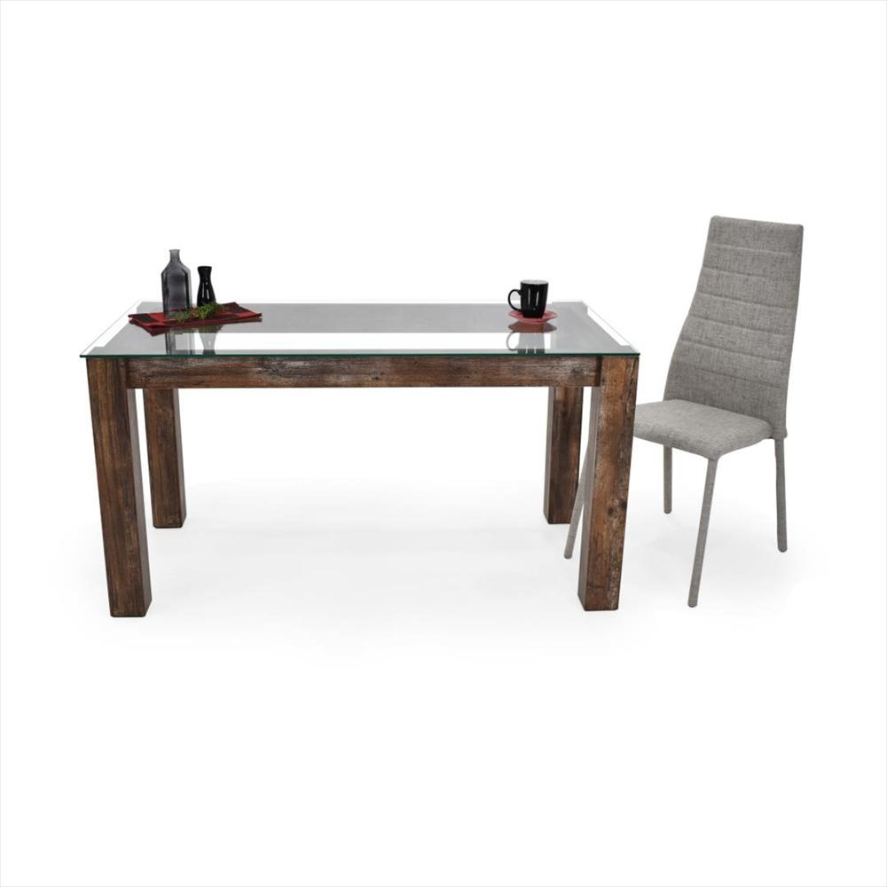 Mesa Comedor 6 Puestos Vidrio Templado Rectangular img #4