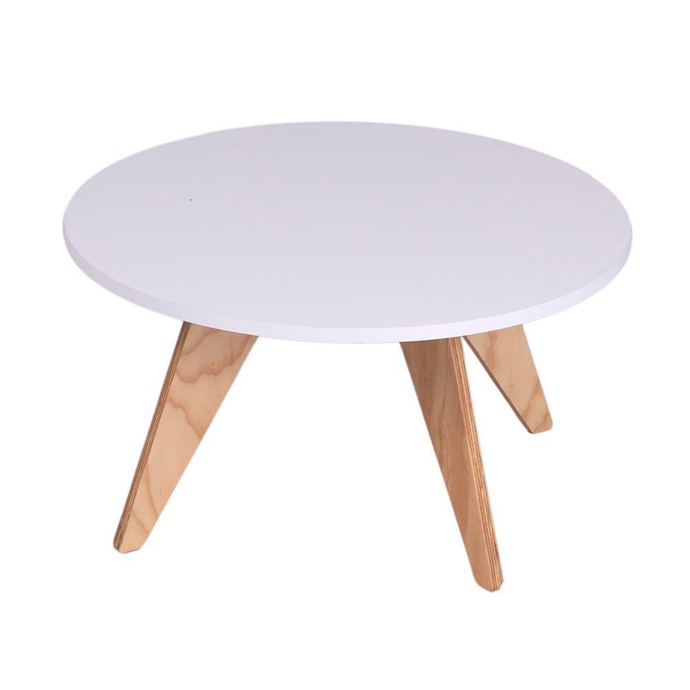 Mesa Neusa Blanco 60 Cm Redonda