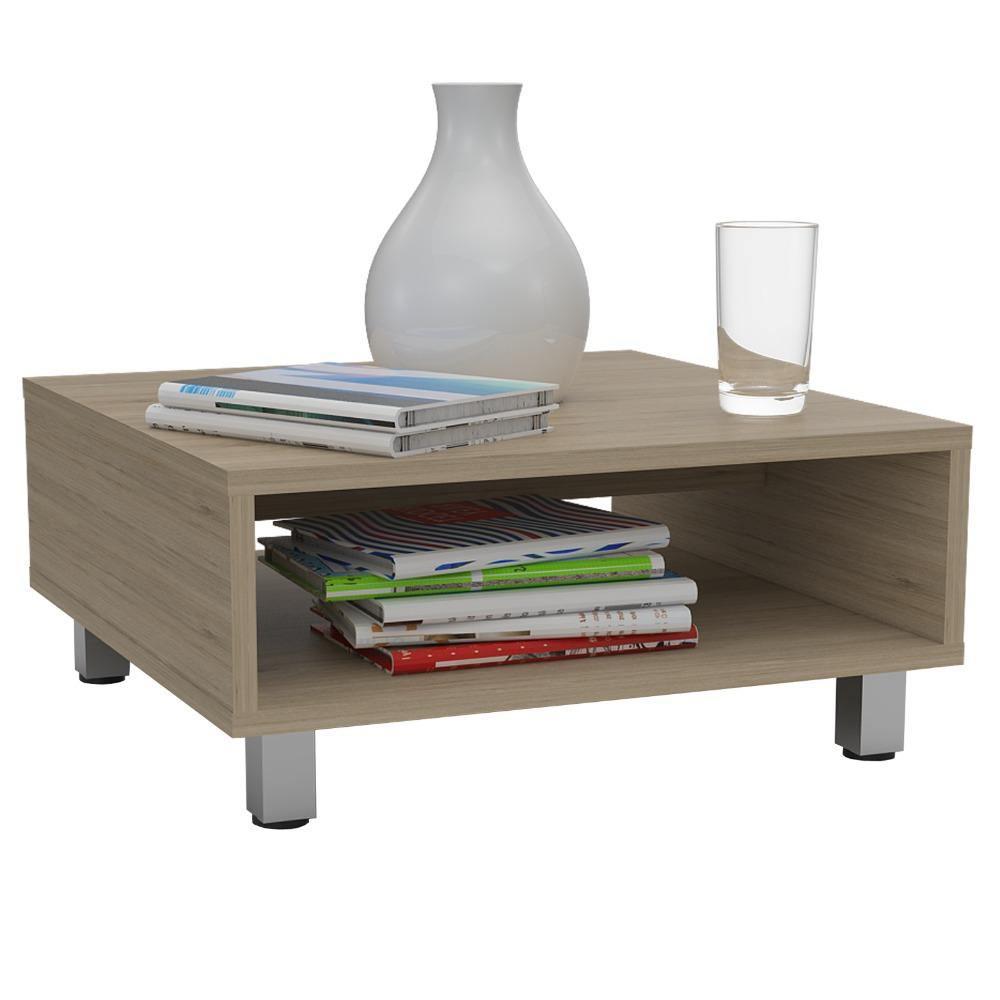 Mesa Eclipse Rovere 60 Cm Cuadrada