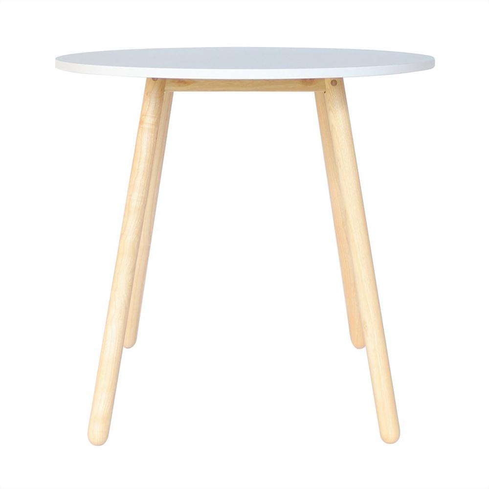 Mesa De Comedor De Mdp Con Forma Redonda