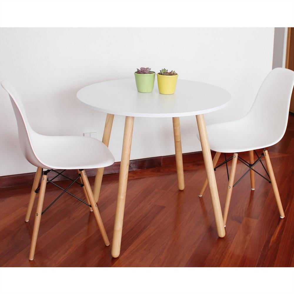 Mesa De Comedor De Mdp Con Forma Redonda img #2