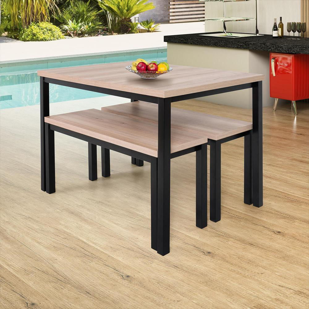 Comedor Mega Madera Nat Negro img #3