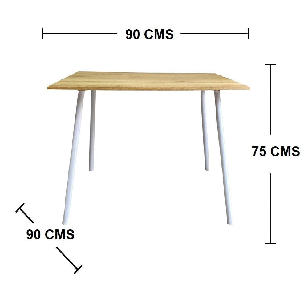 Comedor Cuadrado Duna 90 Cm De Cuatro Puestos img #2