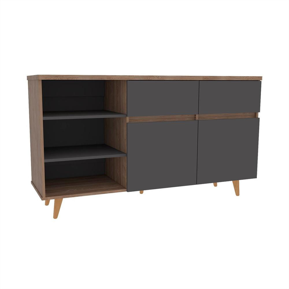 Mueble Bife Chocolate Moderno Aglomerado img #3