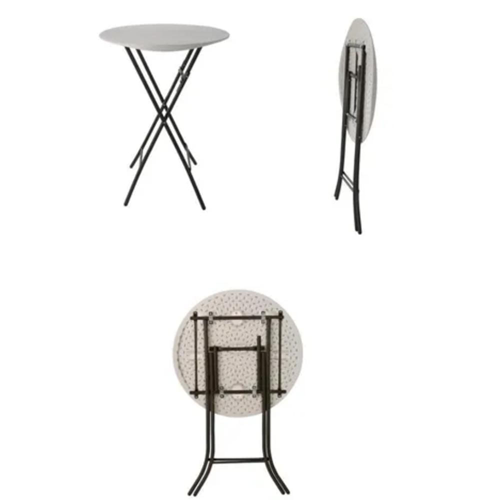 Mesa Plegable Redonda Lifetime 110X84