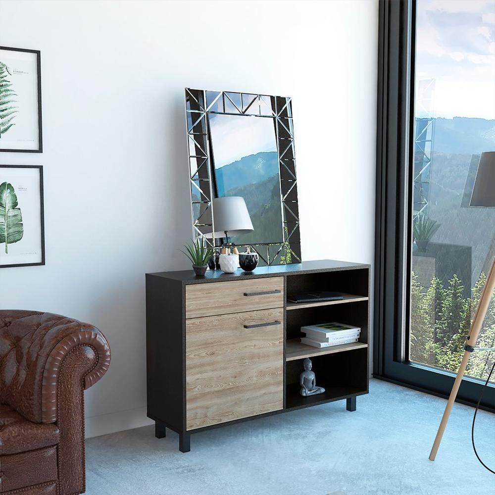 Mueble Bife Wengue Multiusos Moderno img #2