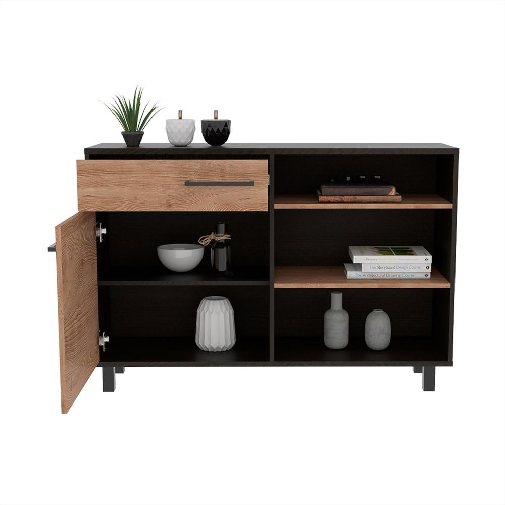 Mueble Bife Wengue Multiusos Moderno img #3