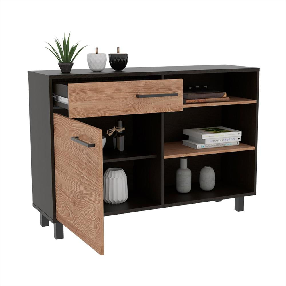 Mueble Bife Wengue Multiusos Moderno img #4