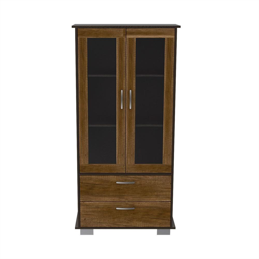 Mueble Alacena Dos Puertas Dos Cajones Moderno