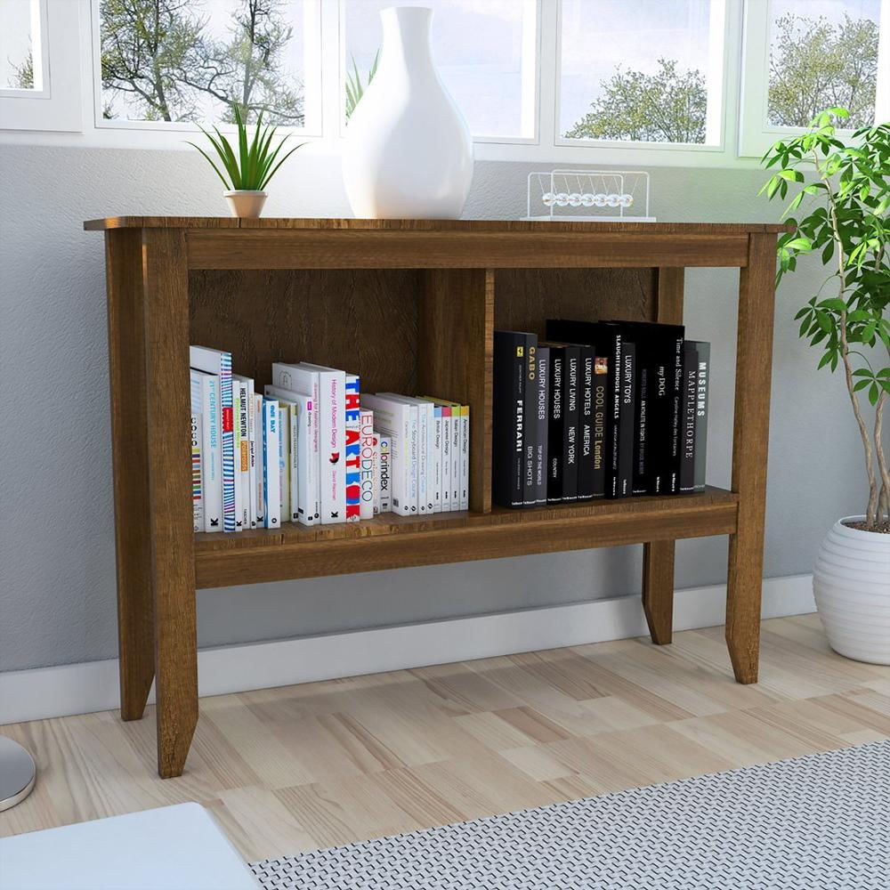 exito.com | Mueble Bife Rectangular Dos Entrepaños Chocolate