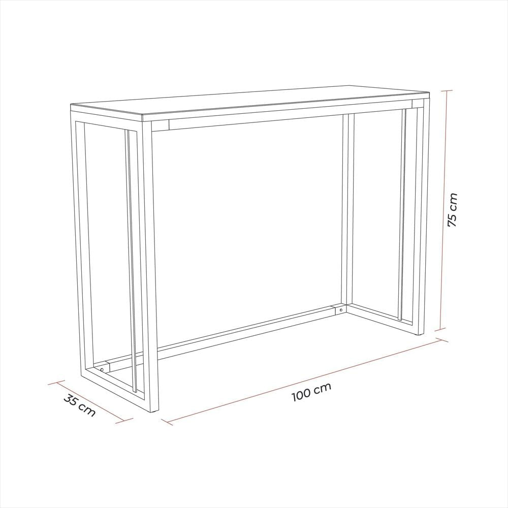 Combo Recibidor Con Espejo De 80 Cm En Forma Redonda img #3