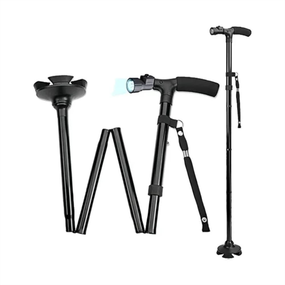 Bastón Para Caminar Con Luz Led
