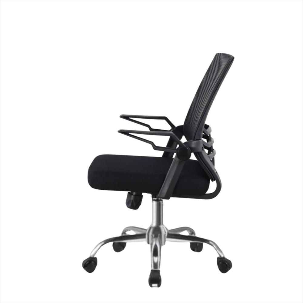Silla Para Oficina Ejecutiva Con Sistema Basculante Base Cromada img #3