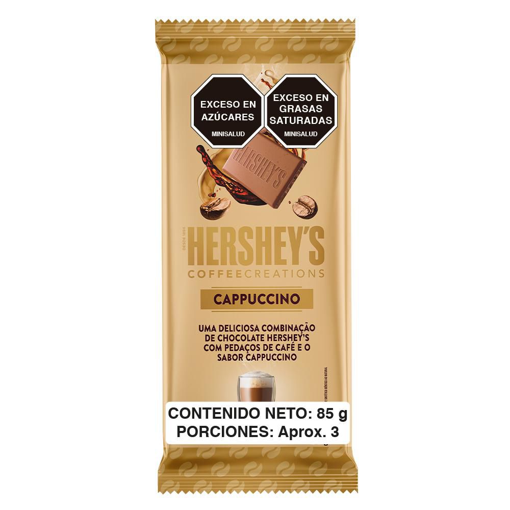 Barra De Chocolate HERSHEYS Cappuccino (85 gr)