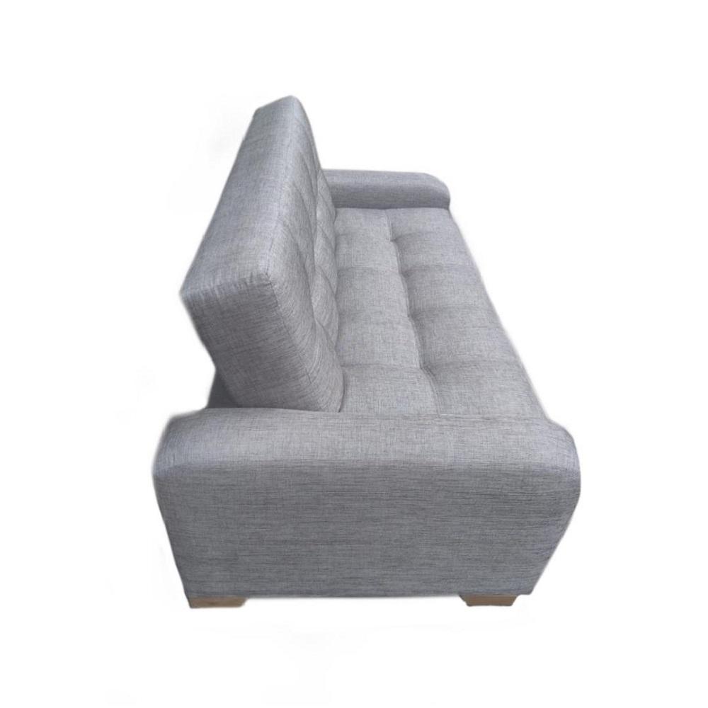 Sofa Cama Alemán Lite Lona Gris 3 Posiciones img #2