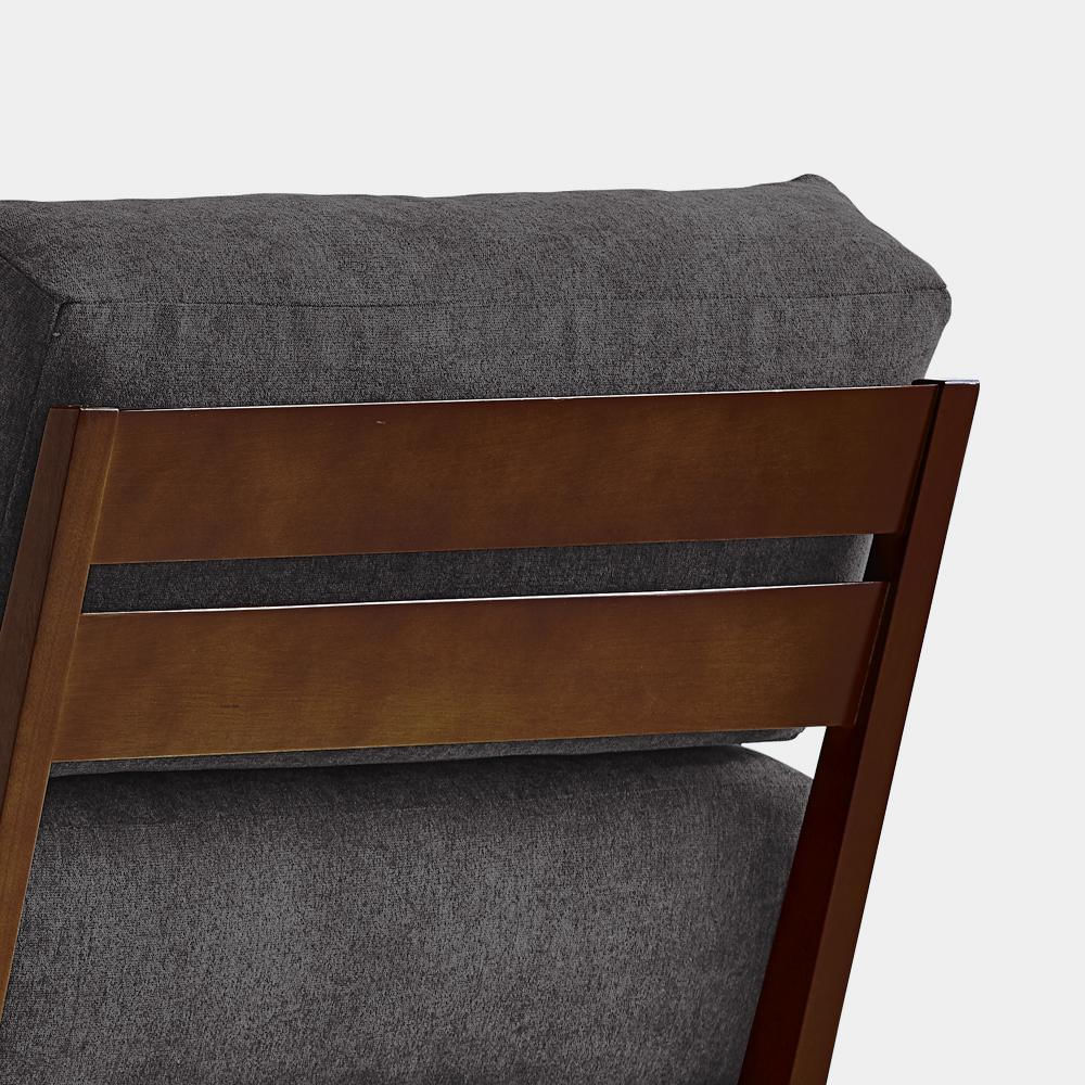 Poltrona Nápoles Nogal Francés Cosmic Grafito img #4