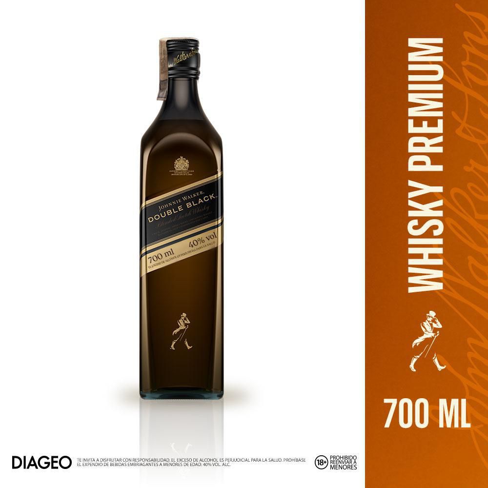 Whisky JOHNNIE WALKER. double black (700 ml)