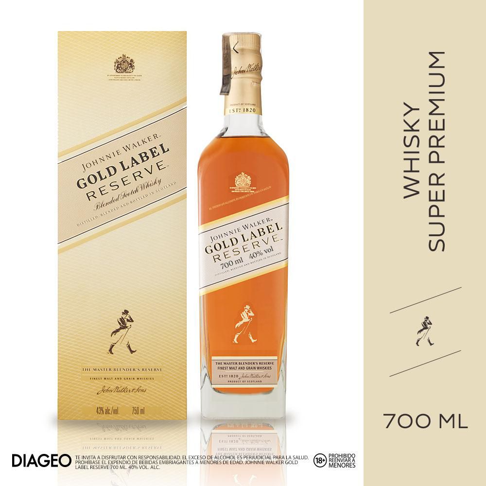 Whisky JOHNNIE WALKER. gold reserve (700 ml)