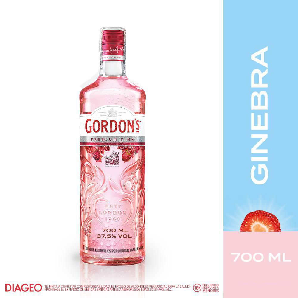 Ginebra GORDONS premium pink (700 ml)