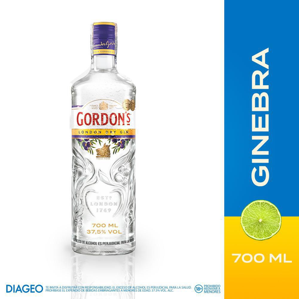 Ginebra GORDONS dry gin (700 ml)