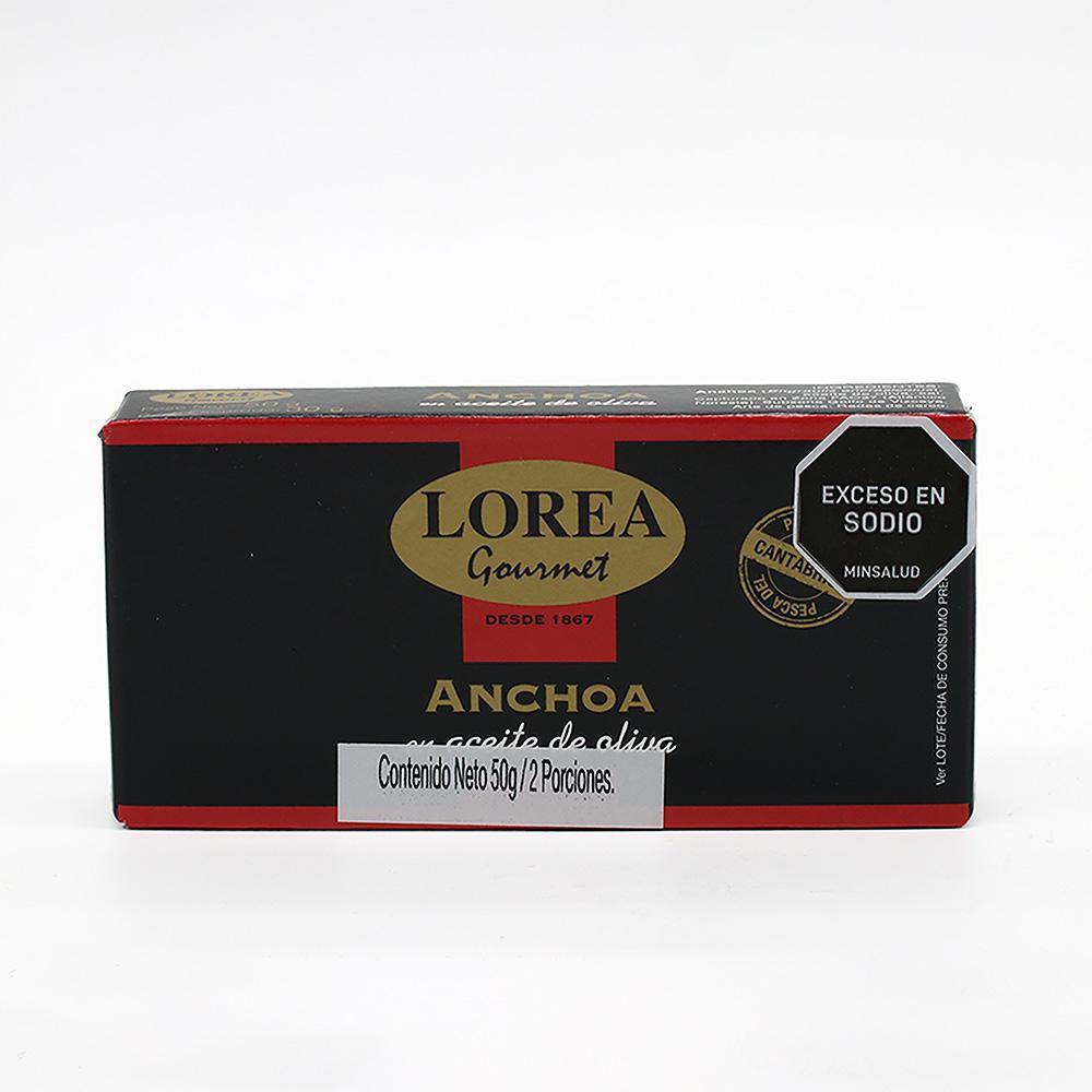 Anchoa LOREA GOURMET Aceite Oliva (30 gr)