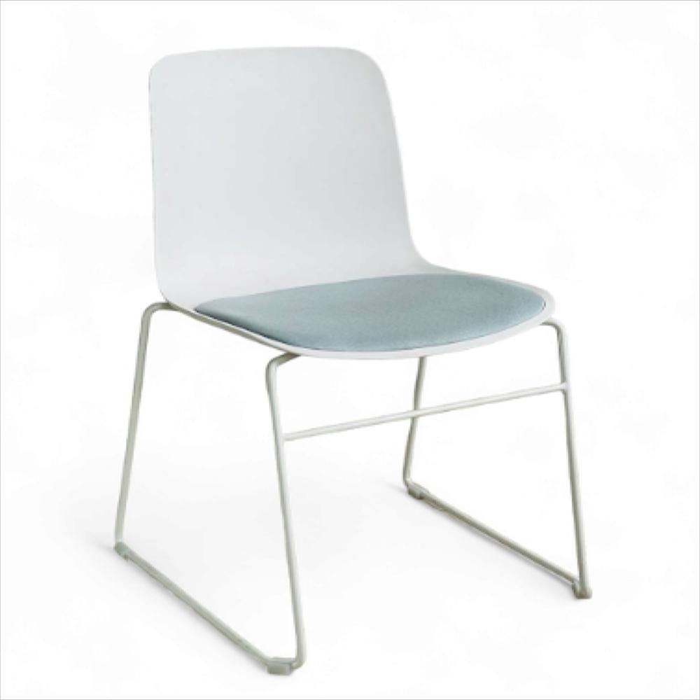 Silla Lumin Con Cojin Gris