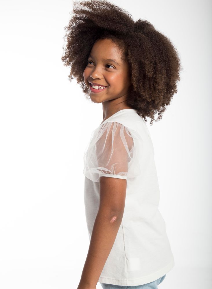 Camiseta Manga Corta Para Niña PEOPLE  22924 img #2