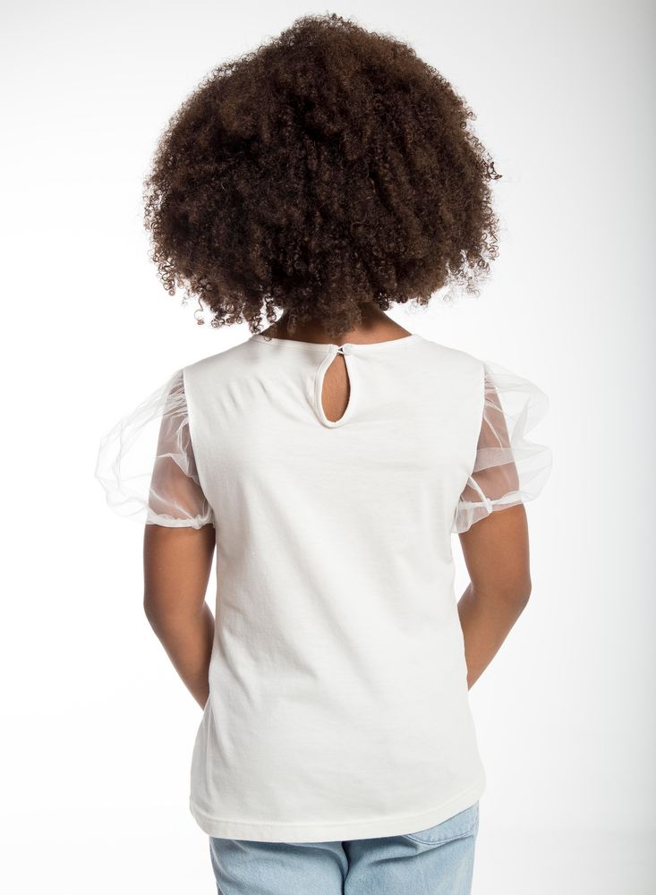 Camiseta Manga Corta Para Niña PEOPLE  22924 img #3