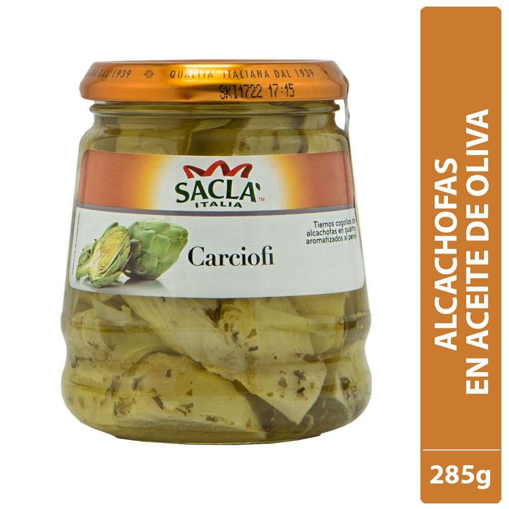 Alcachofas SACLA Enteras En Aceite De Oliva (171  gr)