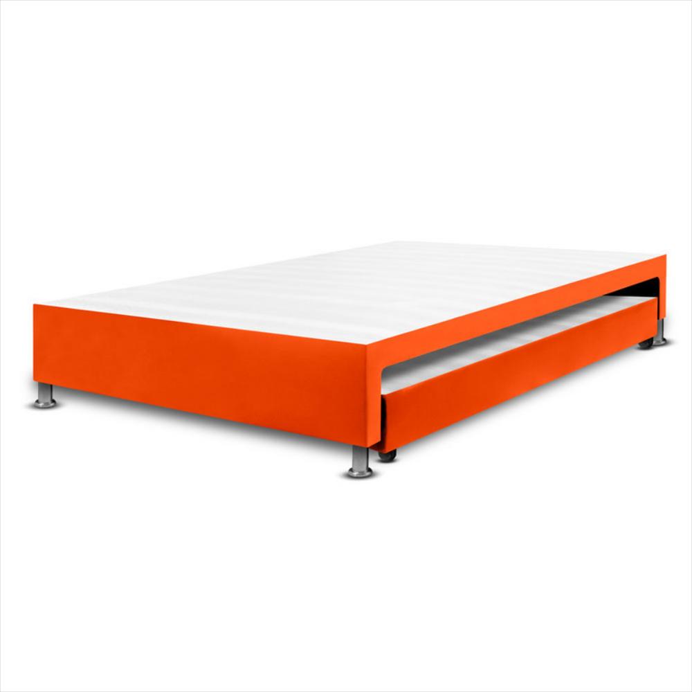 Cama Nido Duplex Magic Class 140X190 Microfibra Oranje