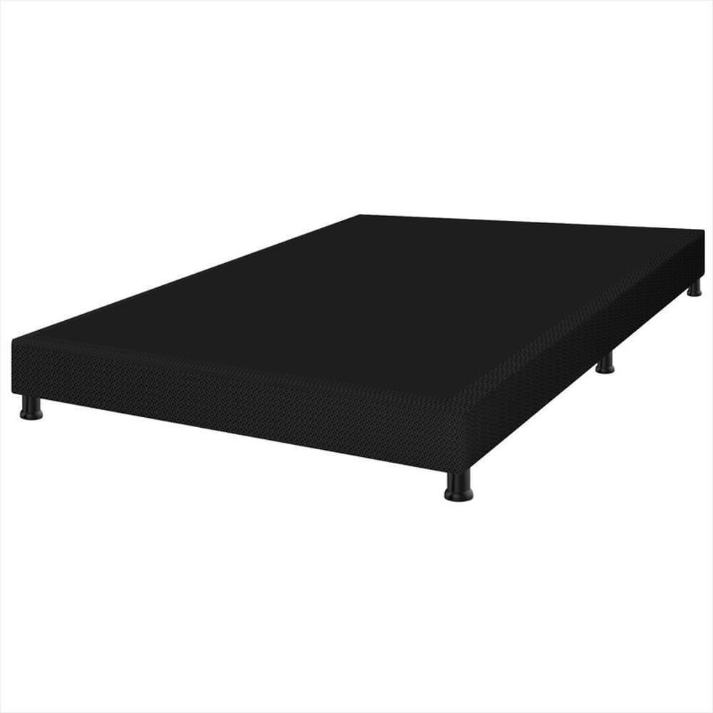 Base Cama Entera Negra Doble 140X190