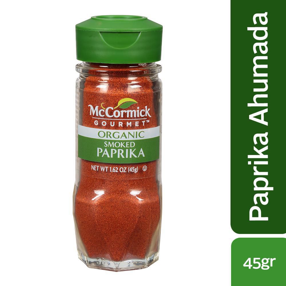 Paprika MCCORMICK MARCA EXCLUSIVA (45 gr)