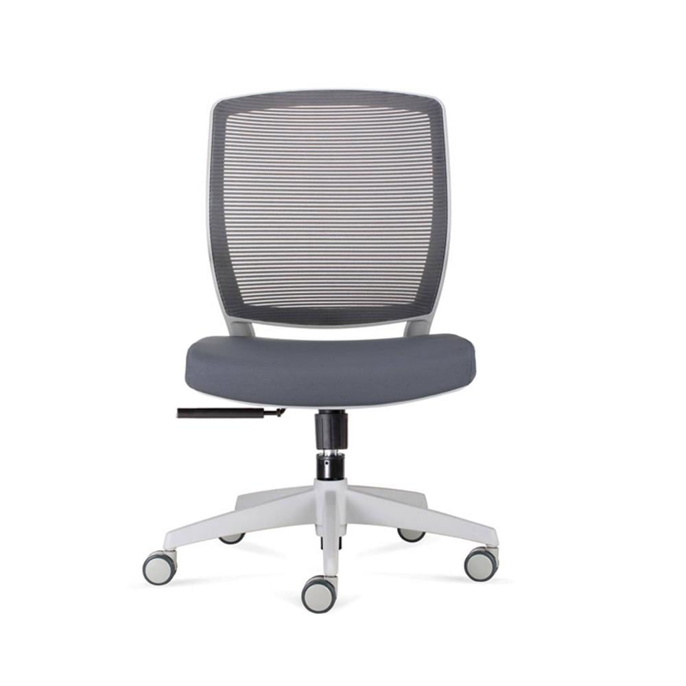 Silla Giratoria Comfort Gris Sin Brazos