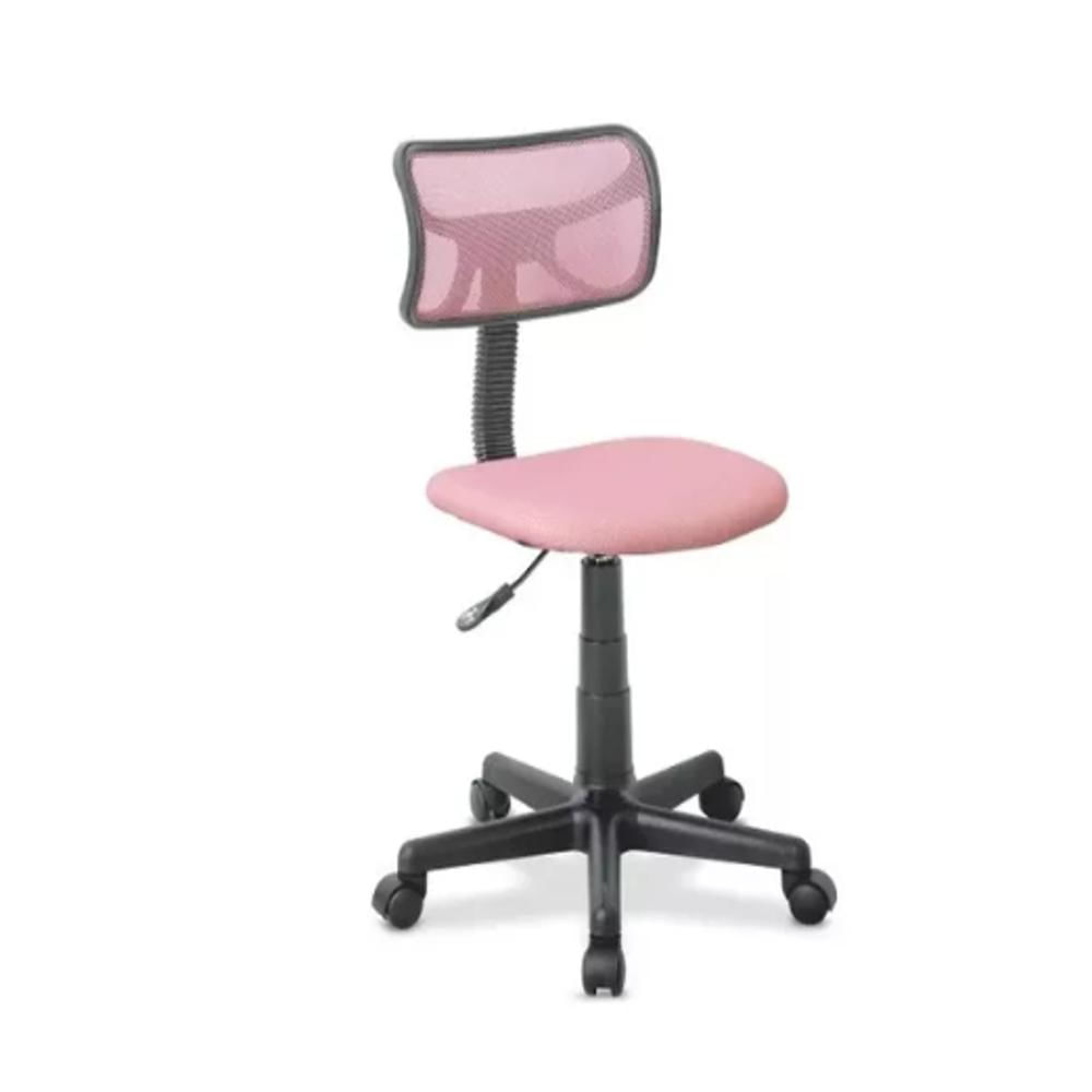Silla De Escritorio/Oficina Sin Brazo Rosa