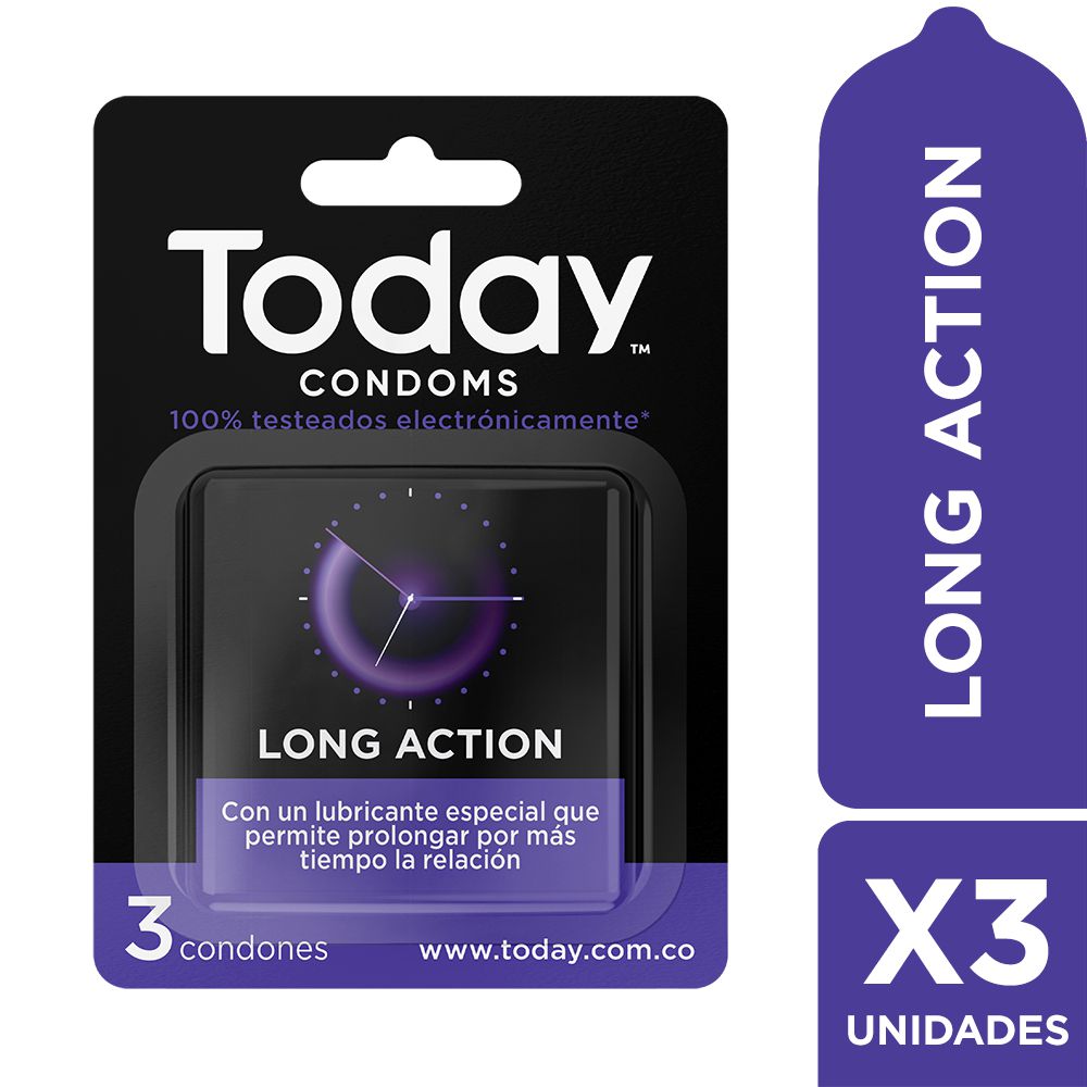 Condón TODAY long action (3 und)