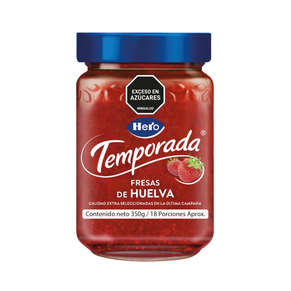 Fresas HERO de Huelva en confiura (350  gr)
