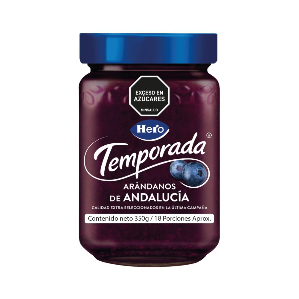Arándanos  HERO de Andalucía en confitura (350  gr)