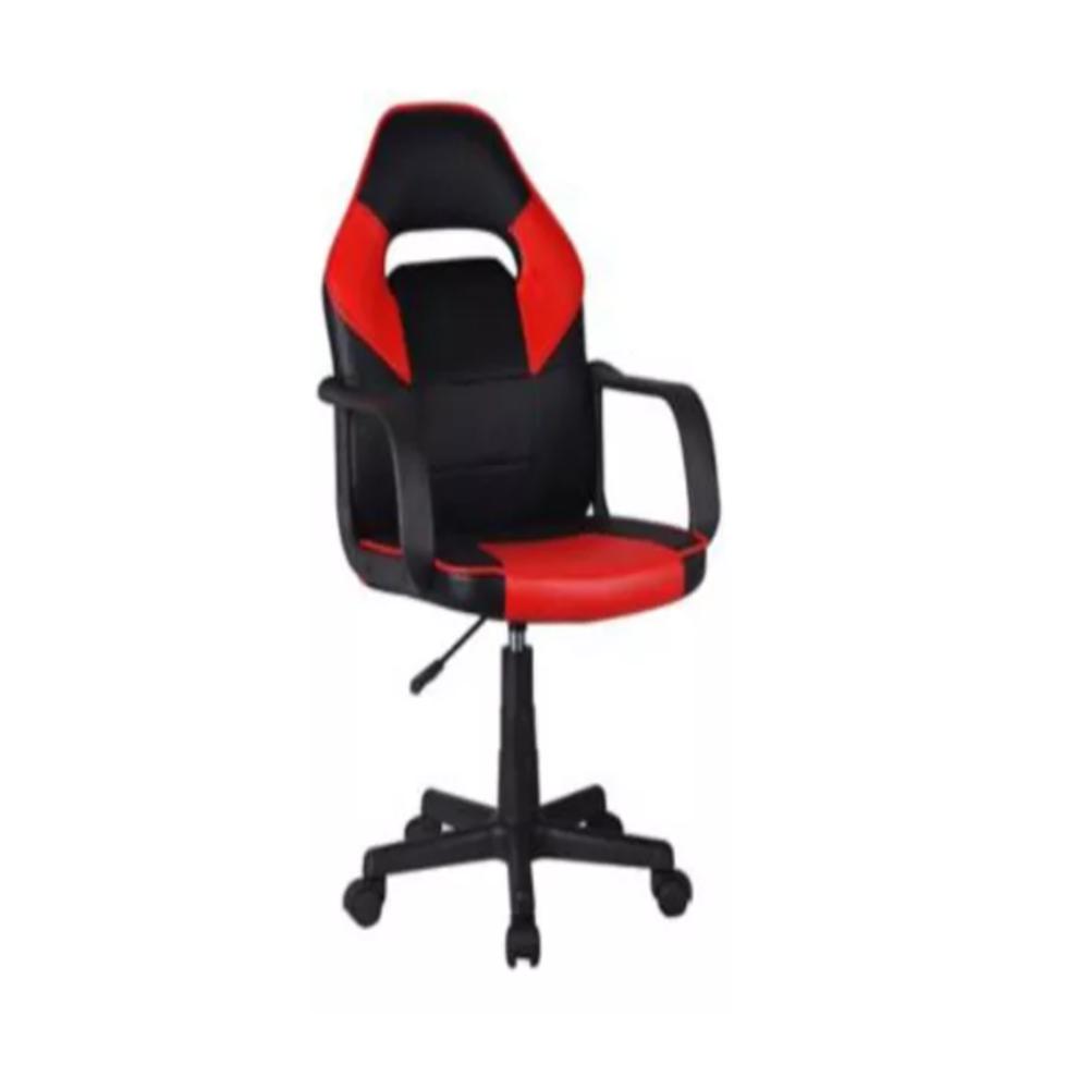 Silla Gamer 5238 Pr Negro Rojo